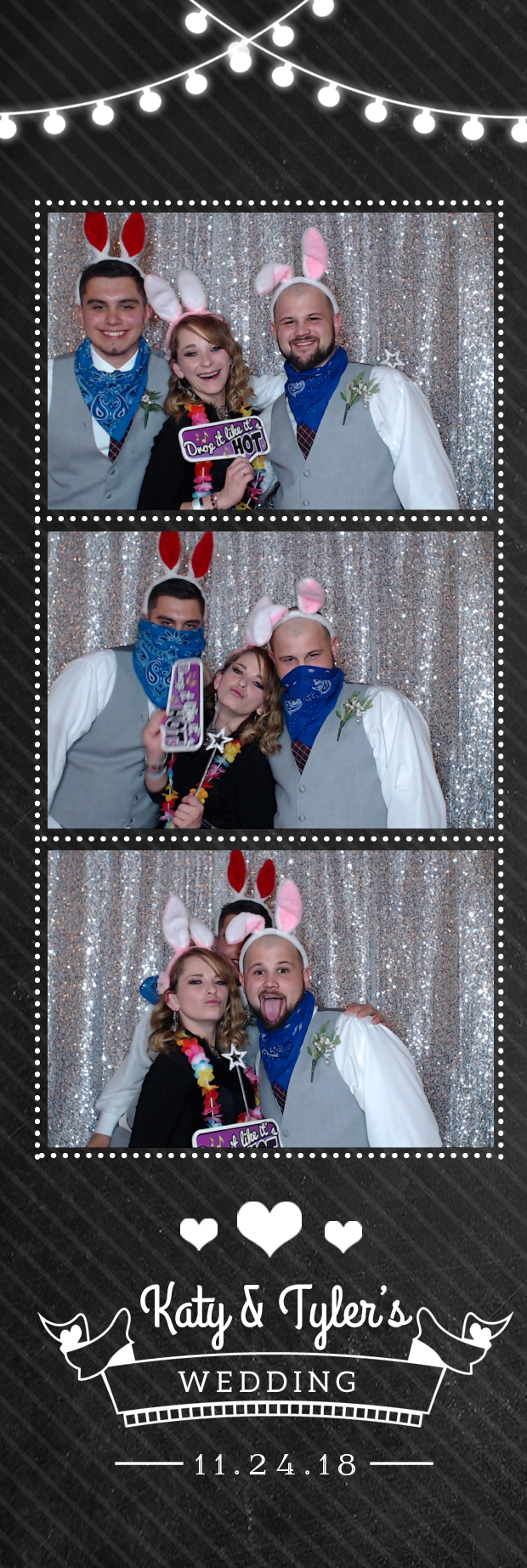 Katy and Tyler's wedding  | View more photos from the event at gallery.photoboothbillings.com/u/PhotoBoothBillings/Katy-and-Tylers-wedding